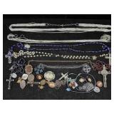 Religious Necklaces, Brooches & More