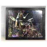 Framed Photo Of Vinnie Paul 22x18
