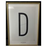 This is a custom black-and-white typography