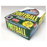 1990 fleer football wax box