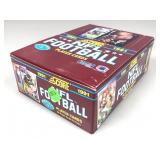 1991 score football wax box