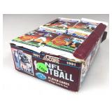 1991 score football wax box