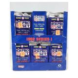 1992 pro set football jumbo box