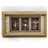 Ross Wersonick Signed Kachina Framed Display