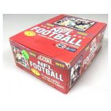 1990 score football wax box