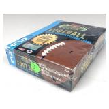 1992 stadium club football wax box