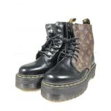 Custom Dr. Martin Jadon Platform ZIP Side Boots.