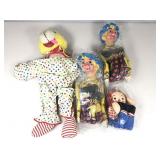 Vtg Soft Dolls. 2 Wizard Of Oz Scarecrow Dolls,