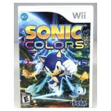 Sealed Wii Sonic Colors Game