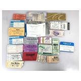 Vtg Concert Ticket Stubs