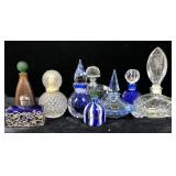 Glass & Crystal Perfume Bottle Collection