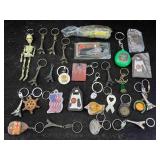 Collection Of Keychains & More
