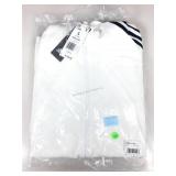 NWT Adidas White Track Top. Sz Large