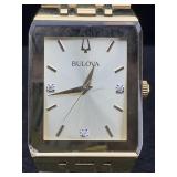 Bulova Quadra Quartz Watch, Model 97d120, Not