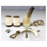 African Warthog Tusk, Bone & Horn Collection