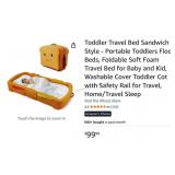 Toddler Travel Bed Sandwich Style, approx