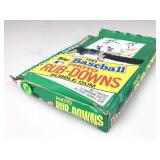 1985 topps baseball photo rub downs
