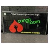 This is a vintage promotional sign or plaque for