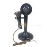 Antique Kellog Candlestick Phone.
