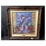 A framed and matted limited edition, offset