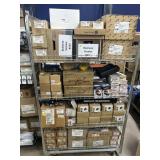 Rack of New Electronics incl. Lights, Verifone