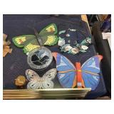 Butterfly wood decor and more, see photos, approx