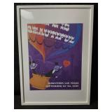 This is a framed art print or poster by artist