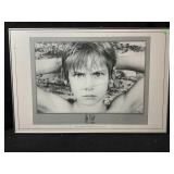 This framed poster appears to be a scarce