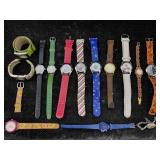 Collection Of Quartz Watches, See Photos, Not