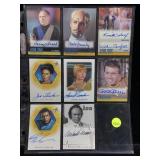Authentic Star Trek autograph cards
