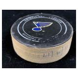 Authentic Toronto maple leafs game goal pick with