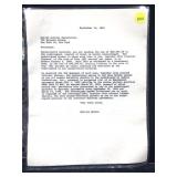 Loan Agreement Letter from Marilyn Monroe to