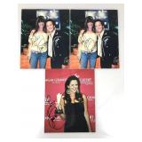 3 Sara Evens Signed  8x10 Photos