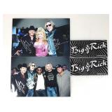 Big & Rich Signed Sticker & 8x12 Photos. 2 Each