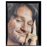 Robin Williams Signed Magazine Page