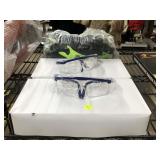 24 new Safety glasses and work gloves