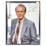 John Spencer Signed & Inscribed 8x10 Photo