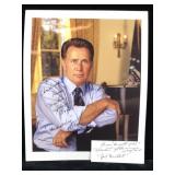 Martin Sheen Signed & Inscribed 8x10 West Wing