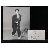 2 Lisa Bonet Signed Items
