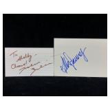 Allison Janney & Joshua Malina Autographed Index