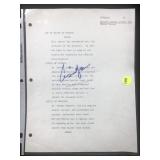 Marilyn Monroe Study Sheet with Note Written in