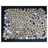 Wheat Penny Collection W/steel Pennies, Foreign