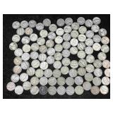 1941-1967 Collection Of Nickel, Approx Fv $5.05
