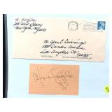 Melanie Griffith Signature Card