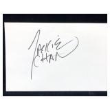 Jackie Chan Signature Card