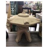 Concrete Japanese Patio garden lantern