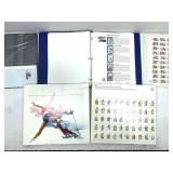 1984 Olympic Stamps, Us State Birds Stamp Album &