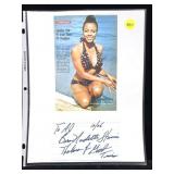 Bernadette Stanis Handwritten Signed Note Card