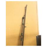 Vtg 4 Fishing poles, approx 8ft tallest one
