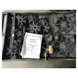 Garland burner fittings for 34in 3-gas stove,